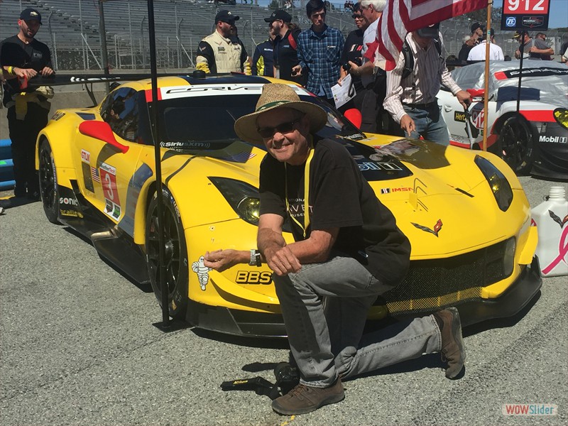 Dave McCue with C7R 3 2